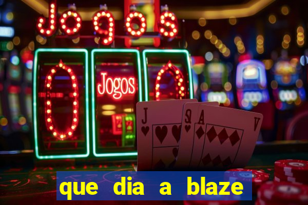 que dia a blaze paga o cashback